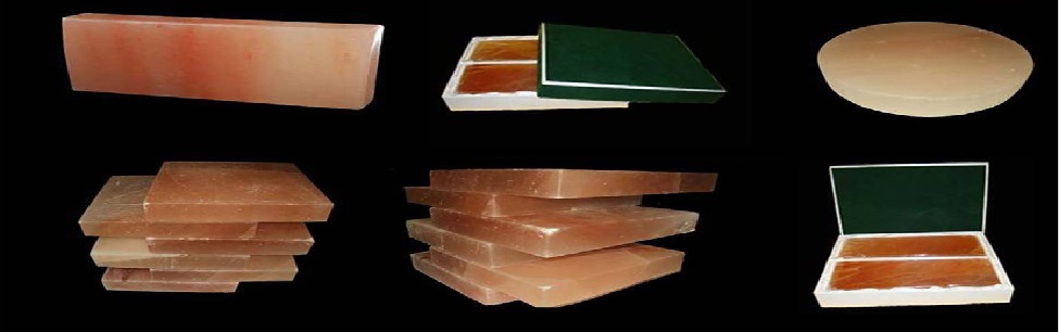 Salt Bricks, Tiles & Grill Plates