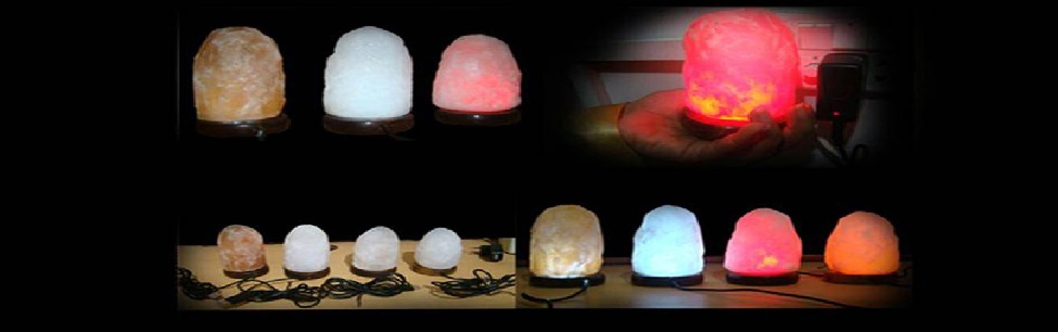 Natural USB Salt Lamp