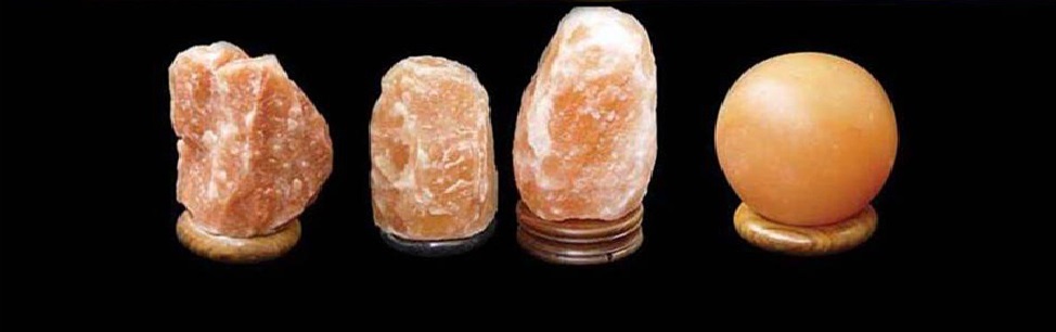Salt Lamps Natural & Candles